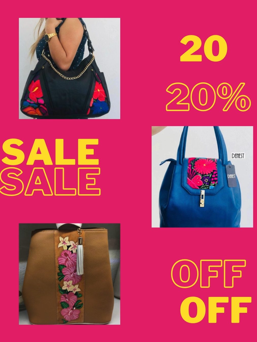 👜✨ You can find this handbag offer and many more on our website 👉 www.samirasworldboutique.net Don't miss the opportunity to wear style and quality at the best price 💖 #SamirasWorldBoutique #StylishBags #FashionAccessories #ExclusiveOffers #ShopOnline #StylishFashion #UniqueBags #Trends