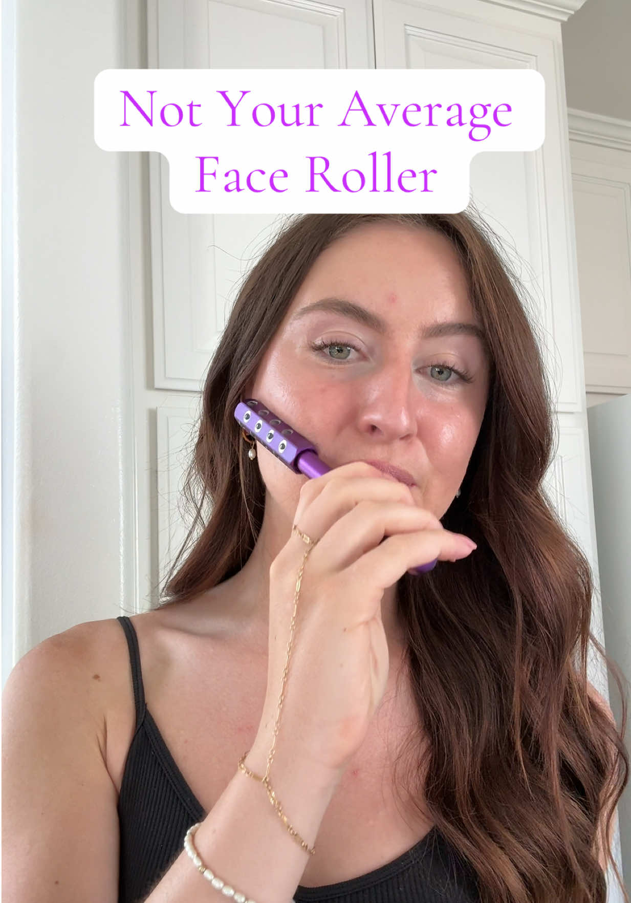 The UpLift Face Roller is not your average face roller, it’s the shape, the weight, the cooling effect and the tragically placed stones #Skincare #FaceRoller #NurseJamie #GuaSha #lyphaticsystem 