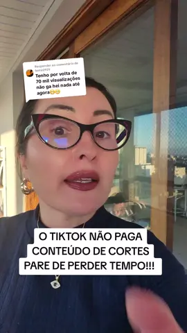 Respondendo a @terra0929 o tiktok não monetiza conteúdo de cortes #cortes 