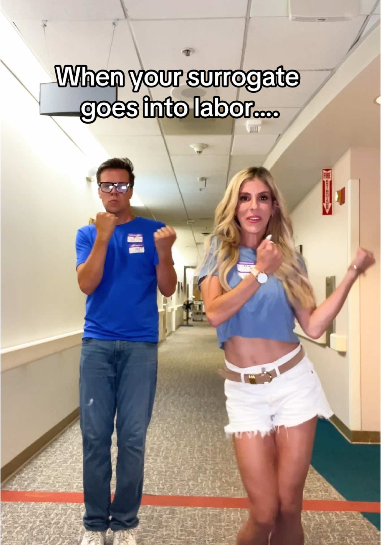 Here we go ….👶🏼💙 #surrogacy #labor #babyboy 