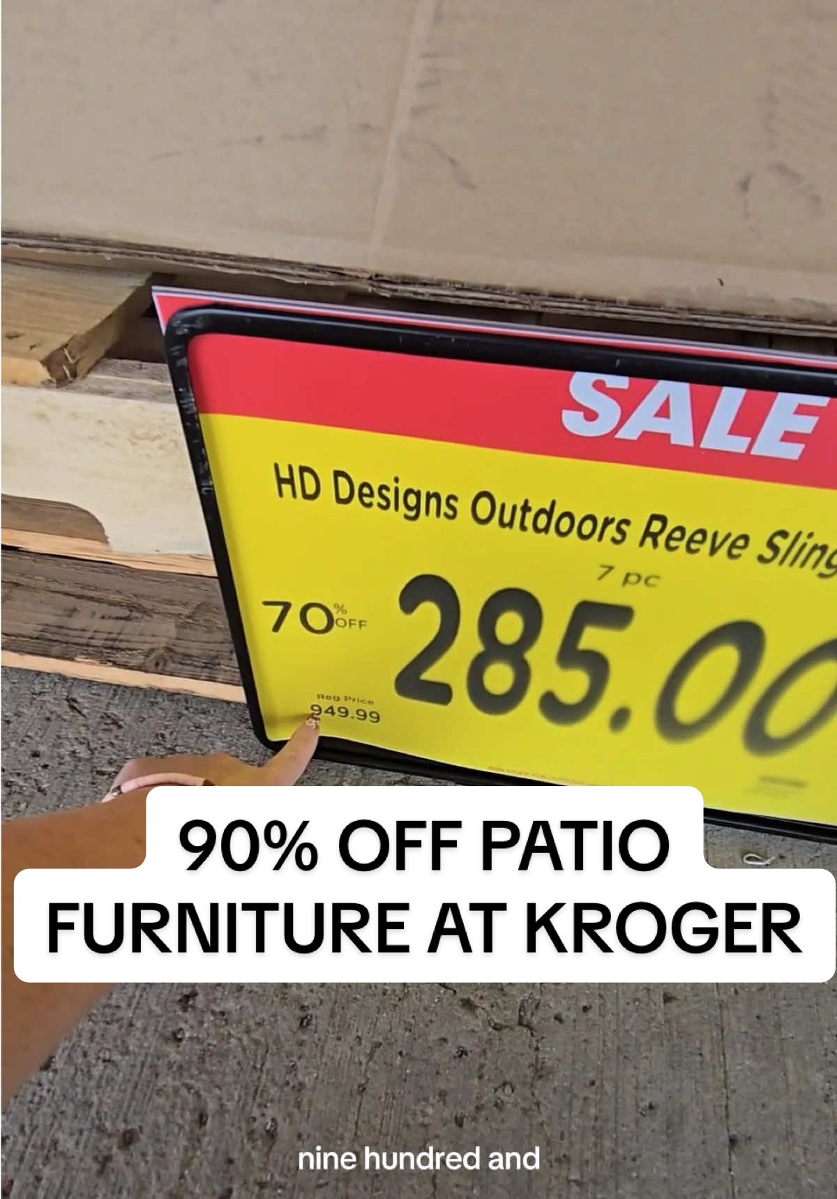 Run over to your Kroger or Kroger affiliate for 90% off clearance patio and summer items! 🏃‍♀️💨🌞 Some locations may not be marked but scan with the app (make sure location is on) to see the in-store price! 😮 #clearance #krogerdeals #homedecoronabudget #clearancefinds #savingmoney 