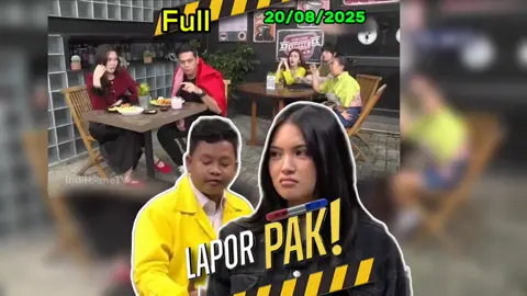 Lapor Pak Full Episode 20/08/25 TRANS7 - Ditha Amalia, Dustin Tiffany - Andre Taulany, Surya Insomnia, Ayu Ting Ting, Wendi Cagur, Andhika Pratama, Hesti Purwadinata, Kiky Saputri #laporpak #laporpaktrans7 #laporpakfull #foryou #foryoupage 