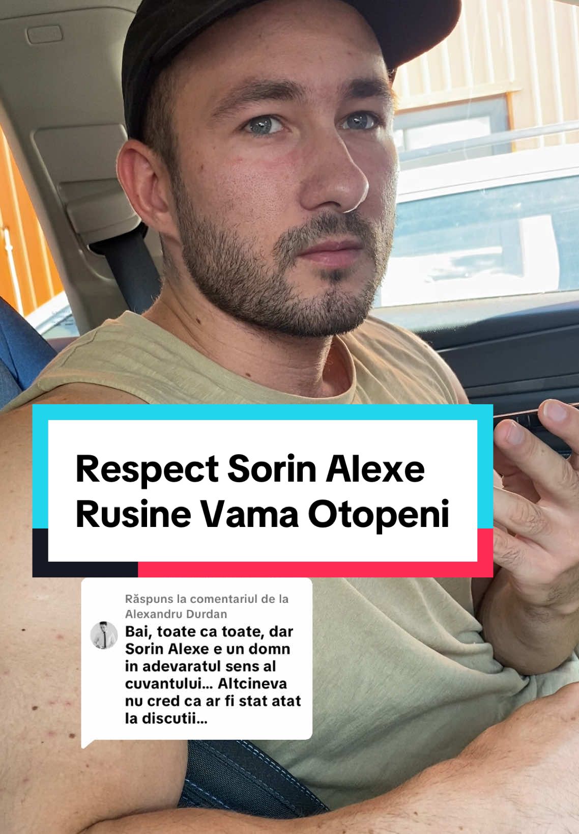 Ca răspuns pentru @Alexandru Durdan part 2 #sorinalexe #vamapegasus #viral 