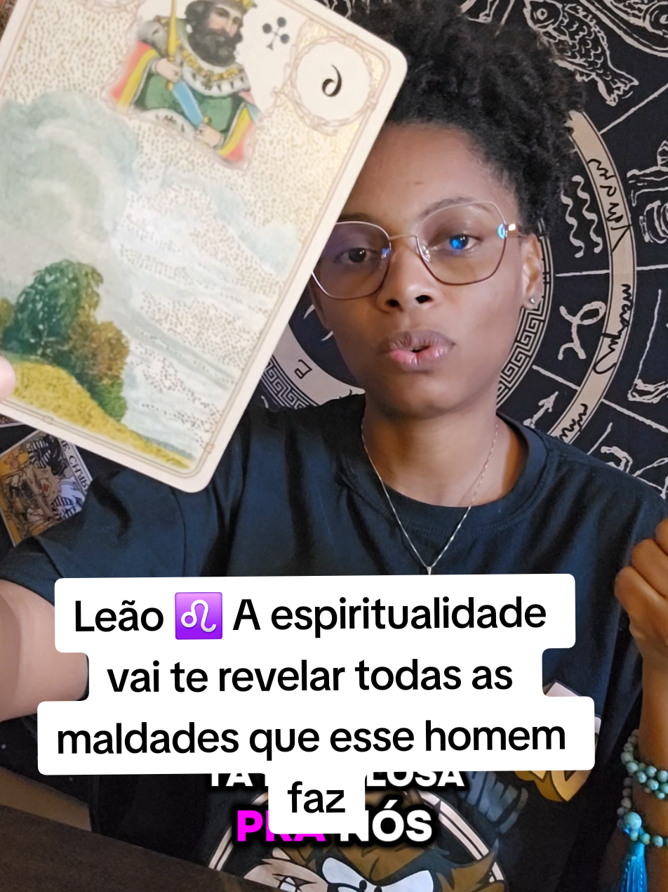 LEÃO ♌️ A espiritualidade vai te revelar todas as maldades desse homem #leao #tarot #horoscopo #signos #fyp 20 de agosto 