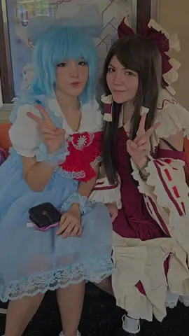 #cosplay #kawaii #cute #touhou #cirno #reimu #reimuhakurei 