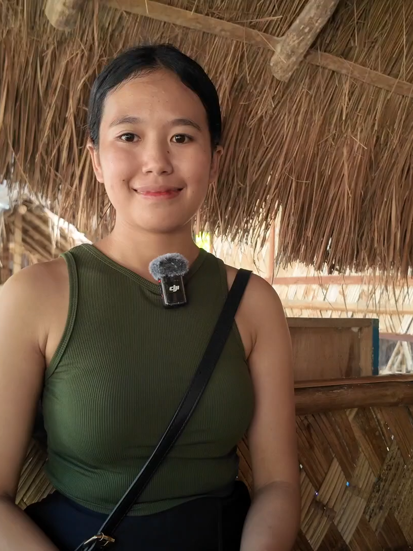 Young Filipina's Inspiring Journey to Social Work An eighteen-year-old Filipina shares her aspirations to become a social worker, driven by a desire to help both her community and her family. She articulates her motivations with sincerity, highlighting her commitment to making a positive impact.#fyp #growup #foryou #viral #bangkok #thailand🇹🇭