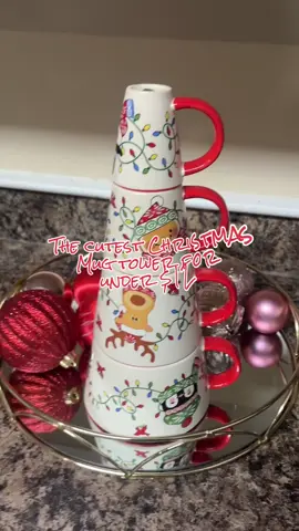 Temp-Tations 4 cup stacking mug set #qvc #temptationsbakeware 