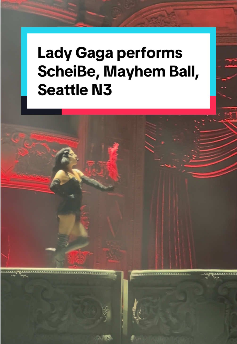 @ladygaga performs ScheiBe, Mayhem Ball Seattle N3 #ladygaga #mayhemball #mayhem #scheibe #Bornthisway