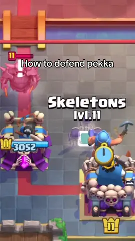 Best pekka defense? #clashroyale #supercell #cr #fyp 