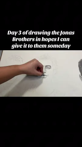 hello jo bros, if you see this @Jonas Brothers @joejonas @Nick Jonas @Kevin Jonas #jonasbrothers #jonas #pencilart #timelapseart #joejonas 