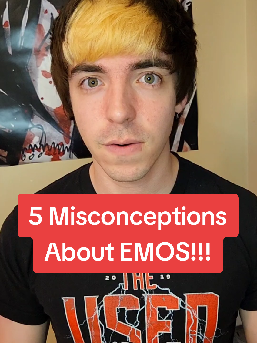 5 Misconceptions About EMOS 💔 @BENJIx #emo #alternative #scene #poppunk #emomusic 