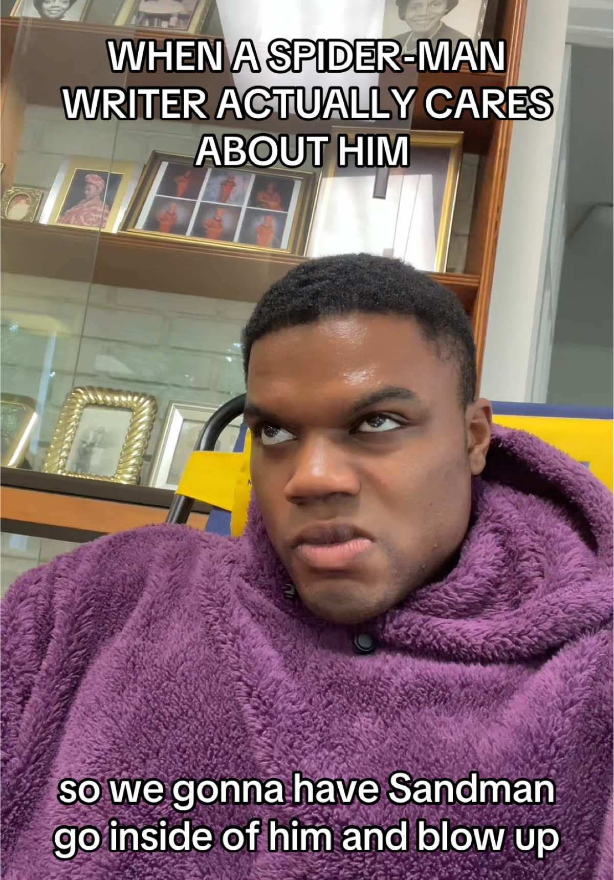 They be treating Spider-Man like a 2nd Class Citizen !!!!  #fyp #spiderman #marvel #skit #comedy  