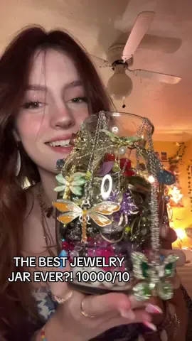 ONE OF MY FAVORITE JARS EVER 😍😍 #jewelry #mysteryjewelryjar #jewelrygirl #mysteryjewelry #jewelryjar 
