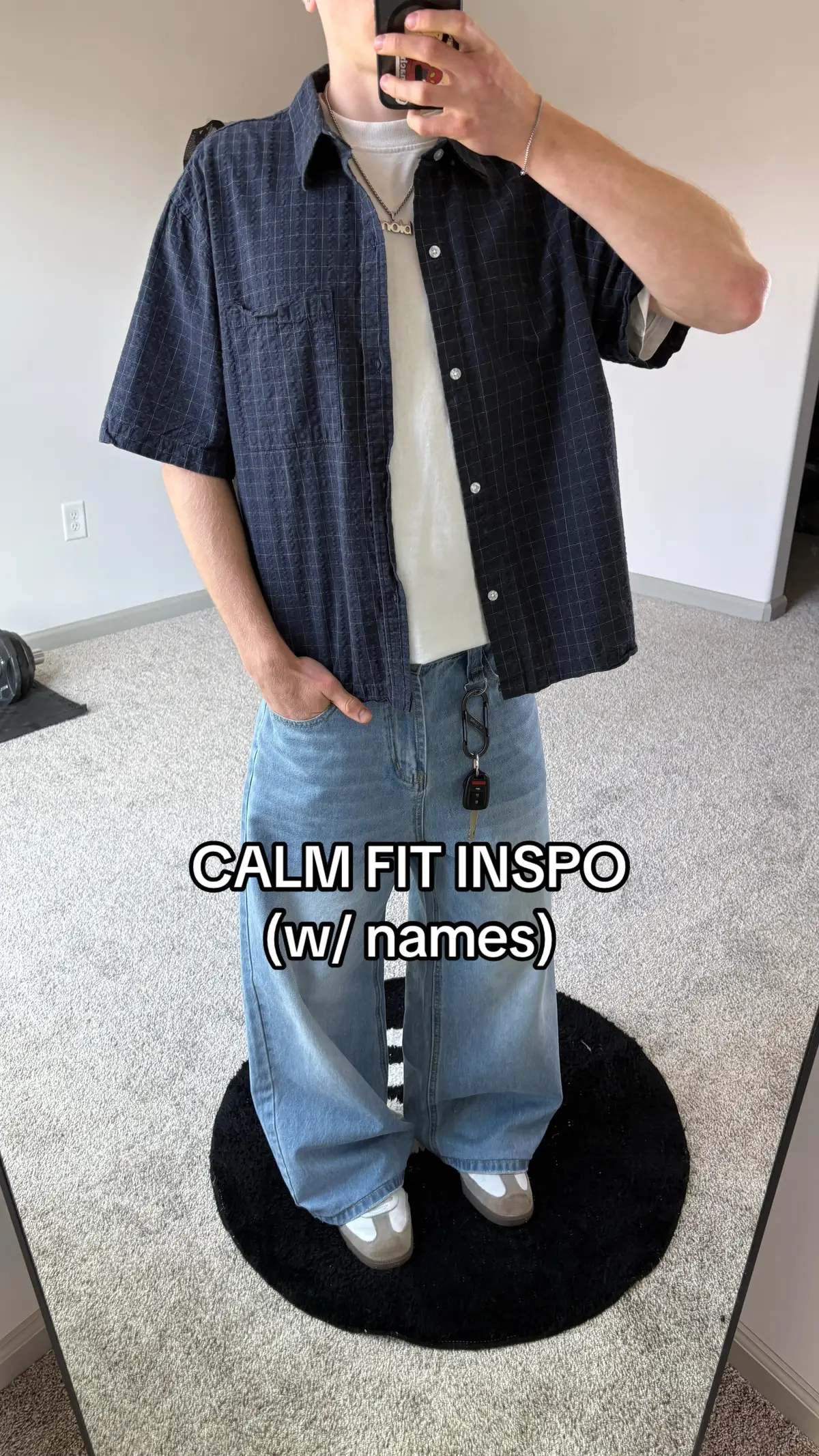 recent calm outfits #outfit #outfitinspo #fashioninspo #fyp #baggyjeans 