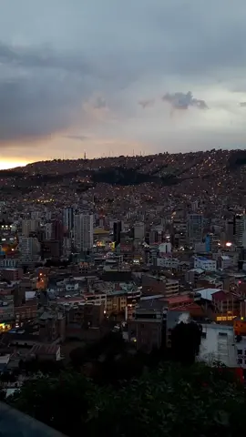 #lapaz_bolivia🇧🇴  #mirador  #atardecer 
