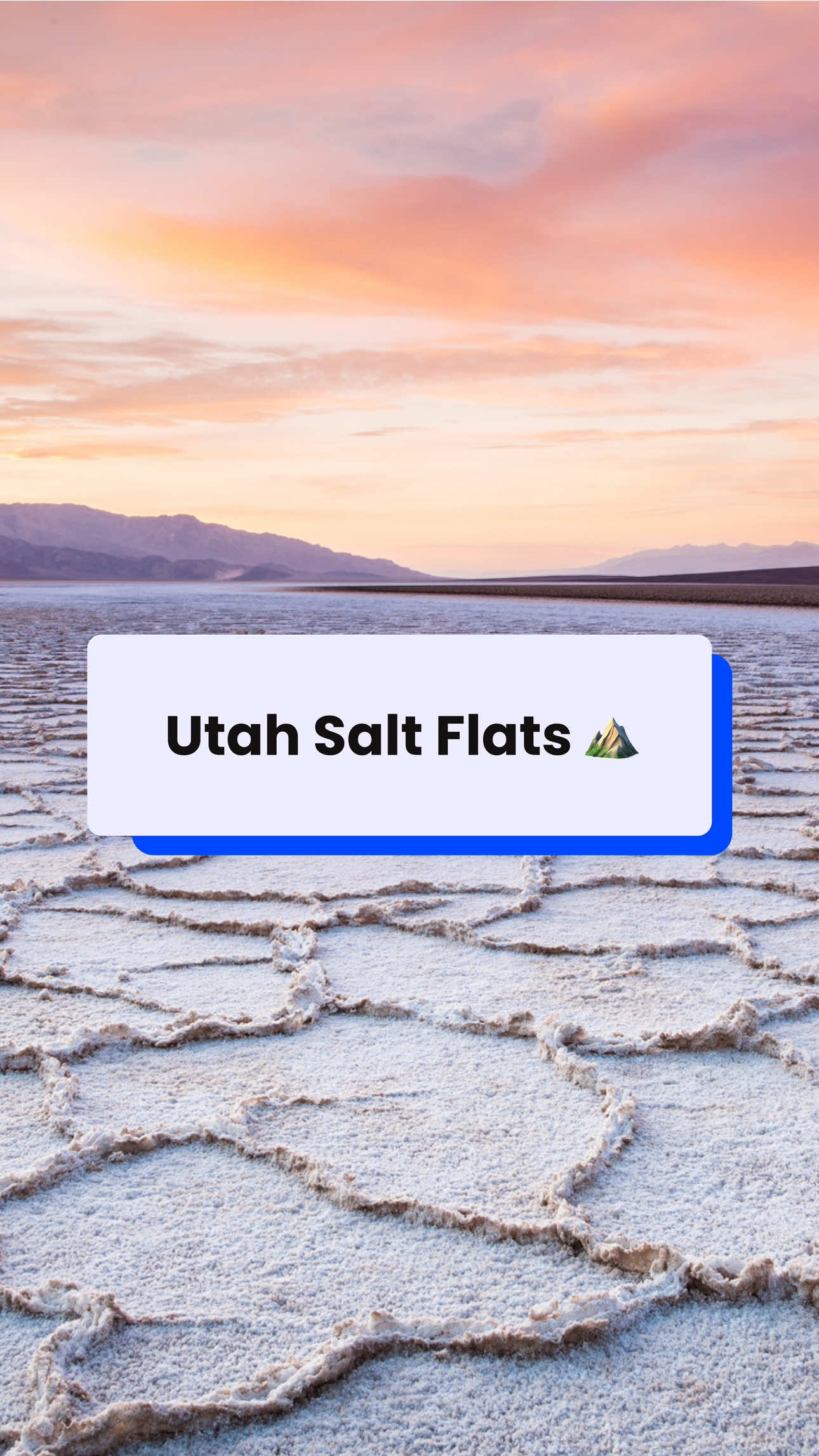 Walking across the Utah Salt Flats feels like walking on clouds 🌫️  One of the most surreal landscapes in the world—add this to your bucket list ✅ #UtahSaltFlats #UtahBucketList #TravelPhotography #VisitUtah #AdventureTravel    