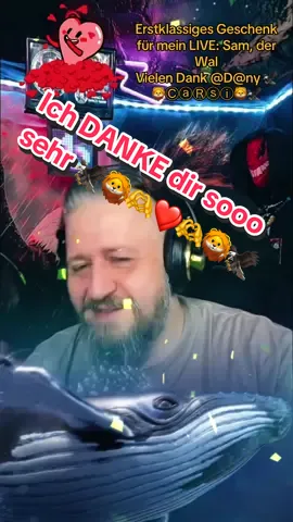 Eines der besten Geschenke in meinem LIVE. Danke, D@ny 🦅🦁ⒸⓐⓇⓢⓘ🦁🦅! Für deine Unterstützung für meine Inhalte.@D@ny 🦅🦁ⒸⓐⓇⓢⓘ🦁🦅 #tiktoklive #livehighlights #livegift #samthewhale #samderwal 