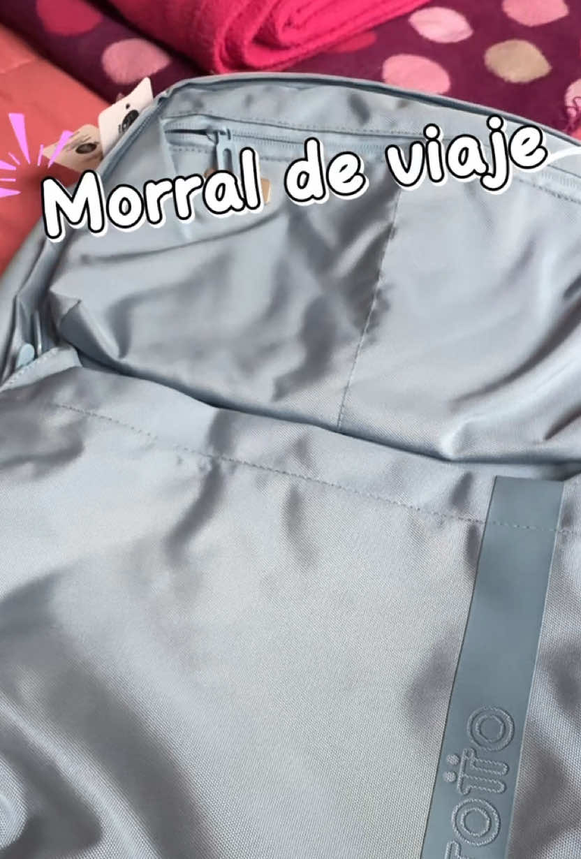 Morral de viaje 🎒⛰️ #morral #totto #viaje #contentcreator #recommendations 
