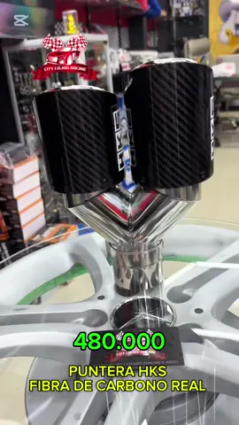 PUNTERA HKS FIBRA DE CARBONO REAL  SALIDA DE 2.5PULGADAS  WhatsApp  3059317784 #bogota #medellin #colombia #villavicencio #cartagena #videoviral 
