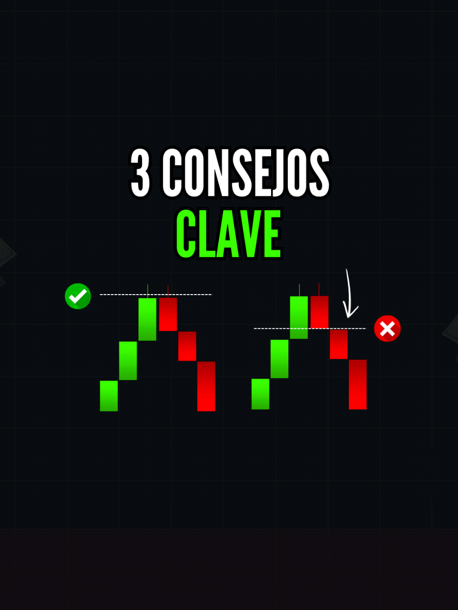 3 Consejos clave en el trading  #trading #tradingtips #daytrading #trader #fyp 