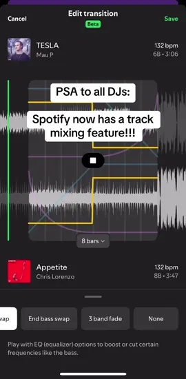 RIP to the crossfade transitions era, you will be missed 🙏#spotify #dj #mixing