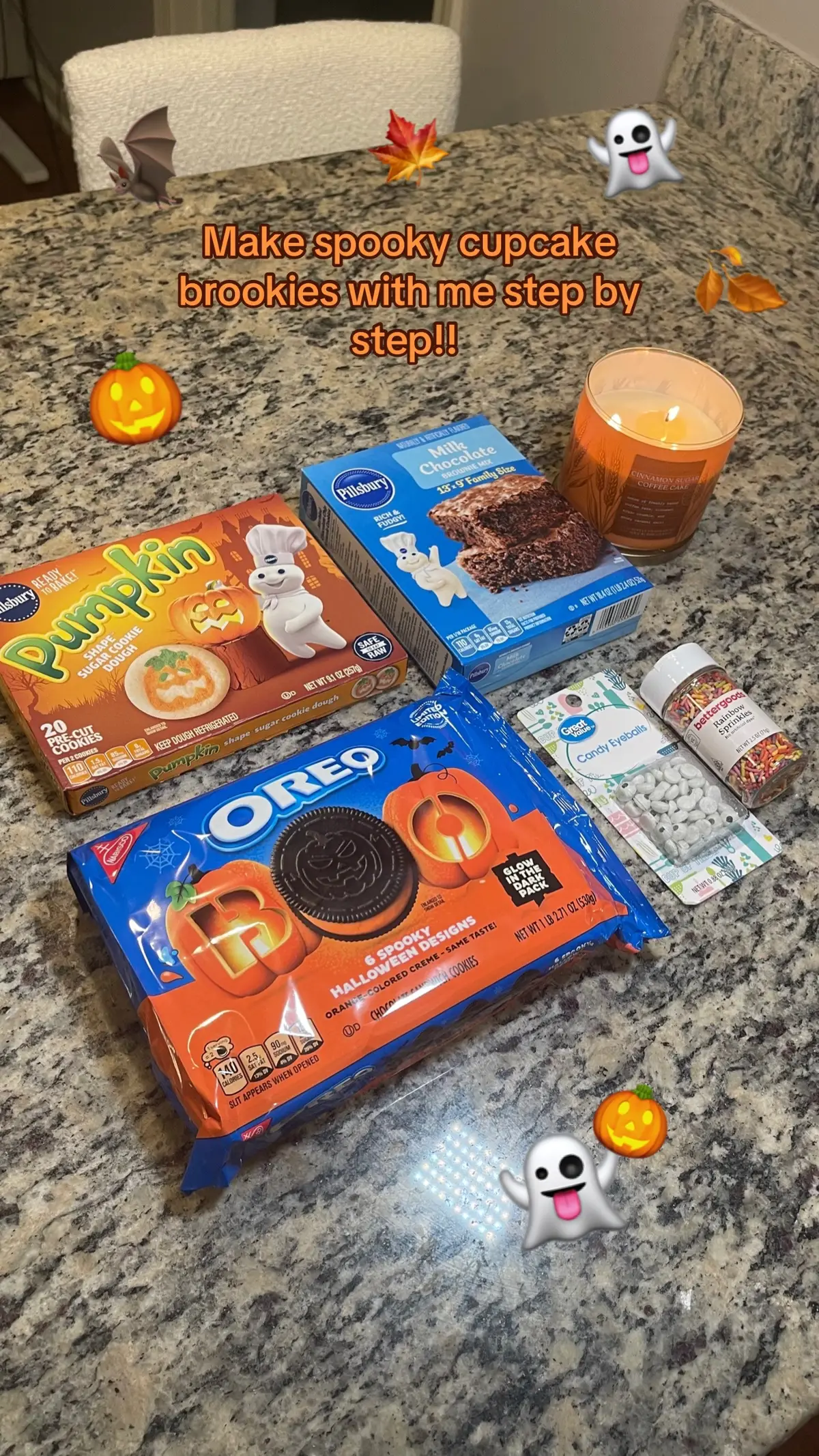This is your sign to save this video & make it with your friends!! 🎃🧡 #halloween #halloweenbaking #HalloweenTreats #baking #spookyseason 