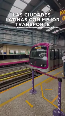 Las ciudades latinas con mejor sistema de transporte 