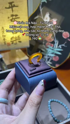 💮Nhẫn Mã Não - Tự Nhiên💮 #phithuymyanmar #nhanmanao #viral #nhẫnngocphuythuy #xuhuong 