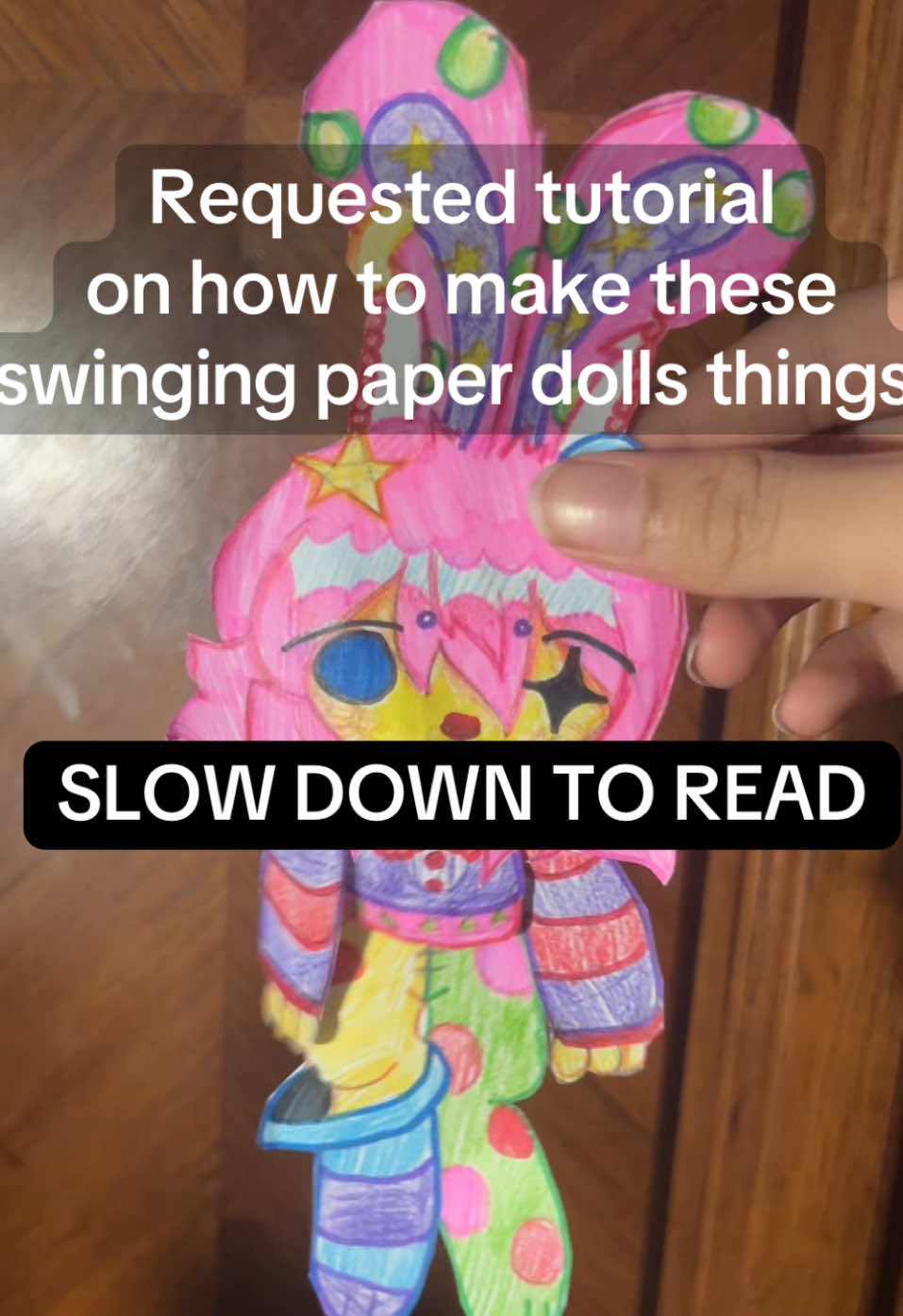 If yall want the template I drew to print just let me know so I can turn it into digital !!       #stomachbook #paperdolls #fanart #fukounagirl #tutorial 