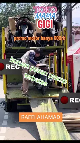 info pemesanan langsung hubungi sallesr kami wa.082186780892 #raffiahmad #tokomamagg #showroom #motormurah #berbagi