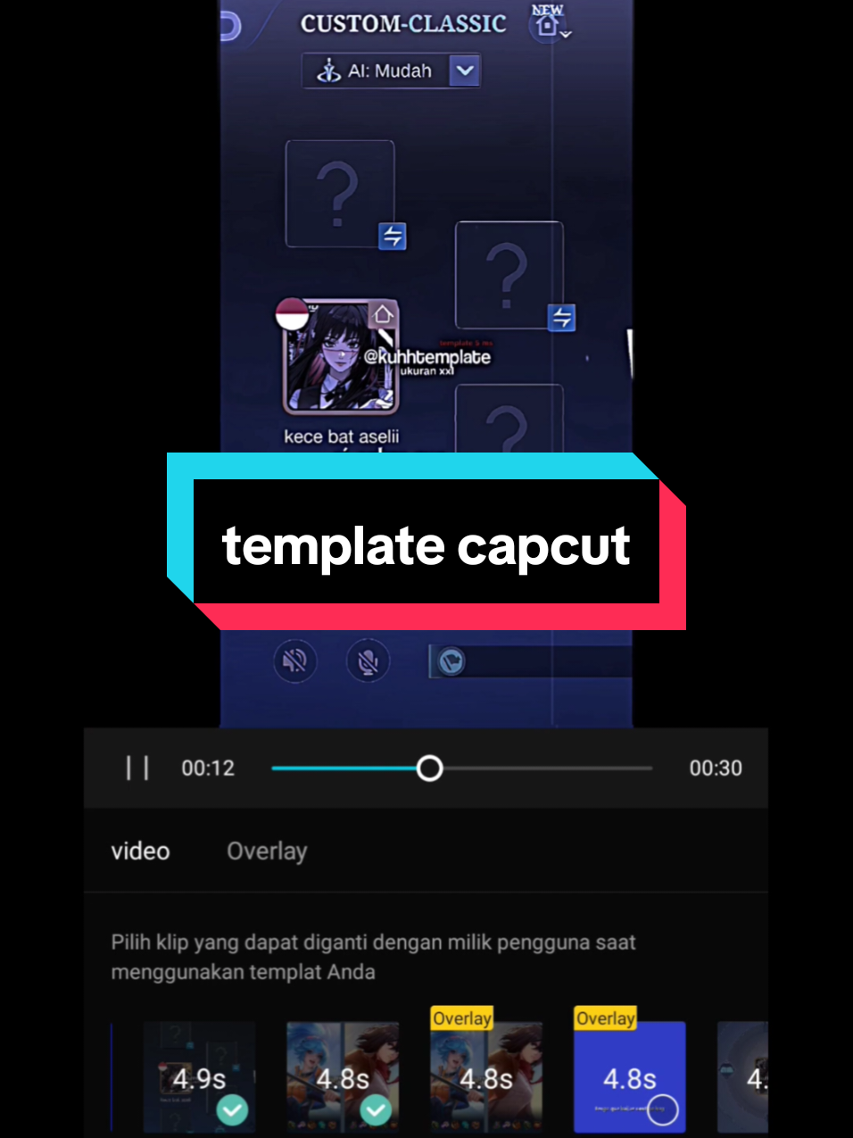 bikin yang simple dulu :) —template tap logo#CapCut  #legendarisxdespacito  #templatecapcut  #kuhhtemplate 