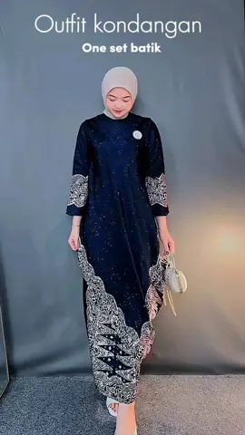 One set batik by @Kinnas Batik #onesetbatik #batikkondangan #ootdkondangan #OOTD #ootdhijab  