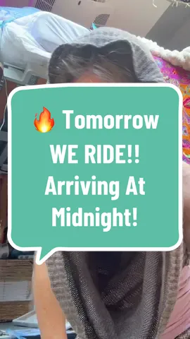 We ride TOMORROW! Last minute preparations are happening now #burningman2025 #tomorrowtoday 