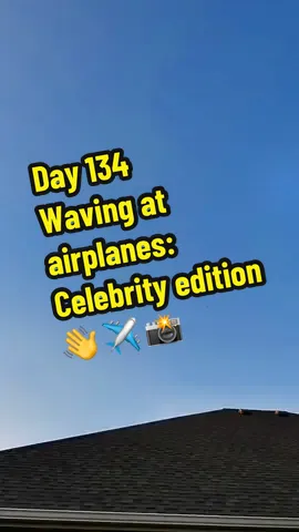 Hoping @Joy Of Everything spots a celebrity from @delta flight 500 from ATL to LAX on day 134 of waving at airplanes until someone waves back #wavingatairplanes #👋✈️ #atl #lax #celebrity 