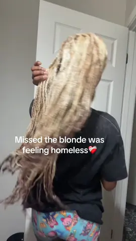 #bleachedlocs #blonde #locs #hair #xyzbca 