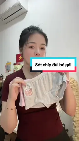 1 sét 3 chiếc chíp đùi bé gái làm từ vải sợi tre và gỗ sồi, mềm mịn,không gây kích ứng da của các bé #quanchip #quanchipbegai #dolot #gee #chaangchuchi 