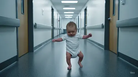 Babies going to grandma's house 🏠 #babyai #funny #viral #fyp #ComedyTok 