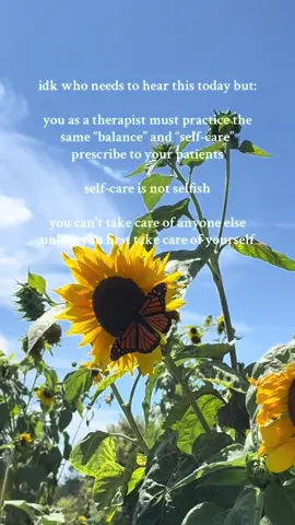 self-care and balance is so important 🤍 although i joke a lot about not being balanced enough on here, i have learned first hand the negative impact of not giving myself balance and burning myself out. my burn out impacted my ability to treat patients and that’s when i knew i needed to change. it’s not a one-size-fits-all and sometimes is a journey or process. however you need to get to a place where you are balanced and finding time to care for yourself, do it for you AND your future patients. 🦋✨🤍 #healthcare #burnout #SelfCare #MentalHealth 