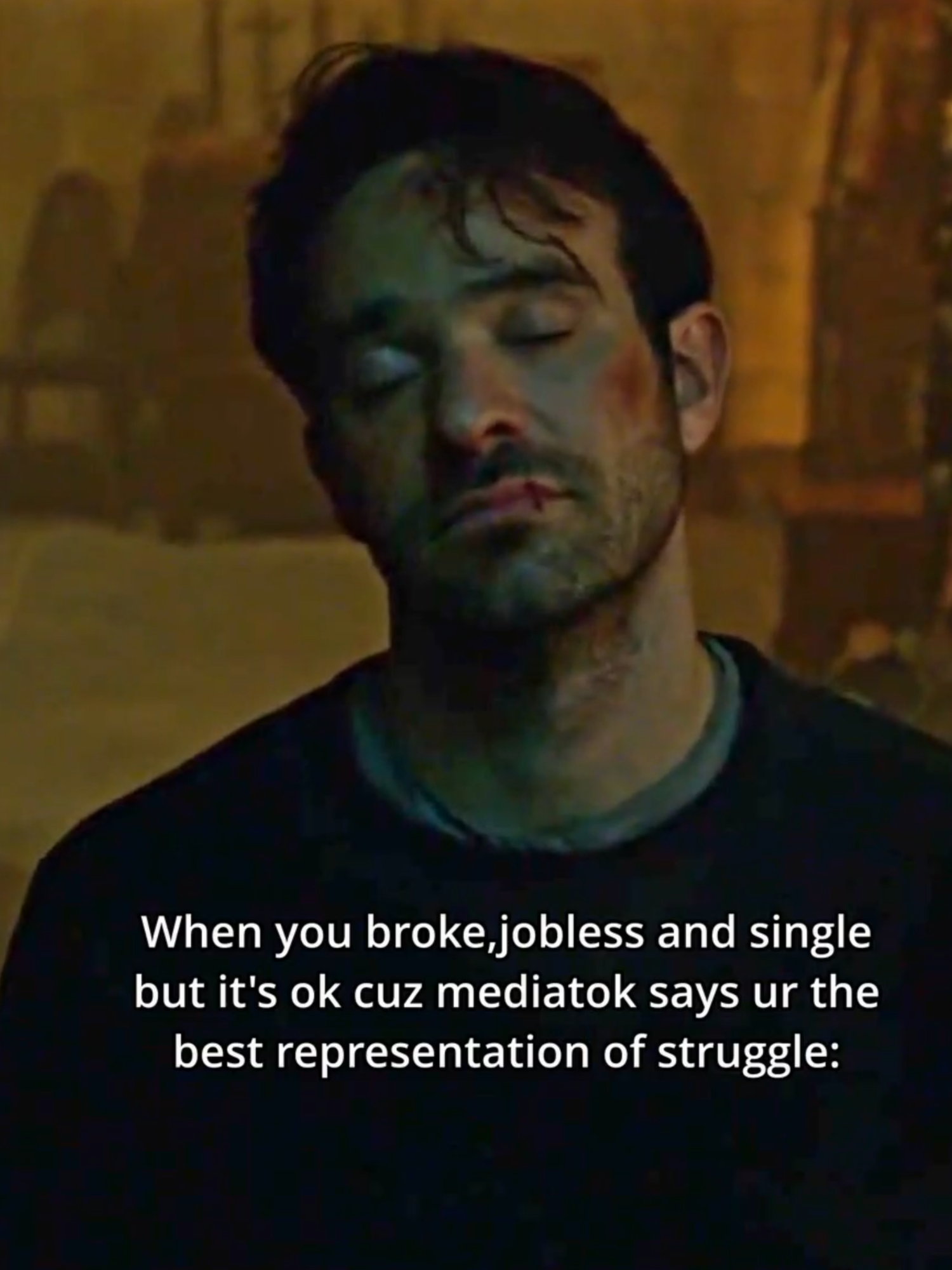 And they ship u with ur hb #struggle #mattmurdock #daredevil #mediatok #meme #funny #representation #gif #reletable #fy #foryoupage
