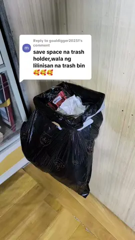 Replying to @goaldigger20251 save space na basurahan #momhack #trashbagholder #hangingtrashcan #foldabletrashcan #savespace 