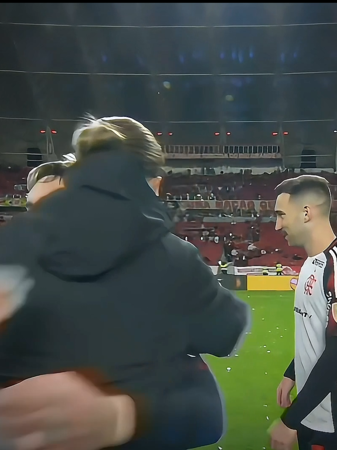 Flamengo elimina o internacional e está classificado para quartas de final da libertadores .🇧🇷🔥❤️🖤💭 #flamengo #internacional #libertadores #futebolbrasileiro 