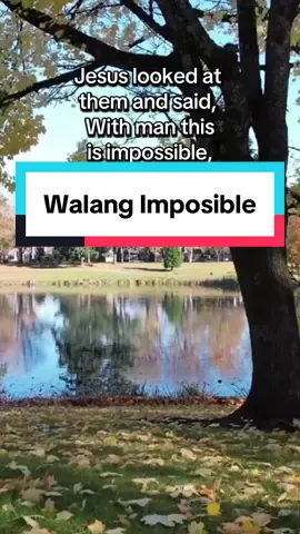 Sa Diyos, walang hindi kayang mangyari. 🙌 #NothingIsImpossible #WithGod #fyp #affiliate #gcshoppingph 