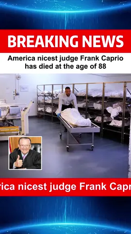 America nicest judge Frank Caprio has died at the age of 88#FrankCaprio #AmericasNicestJudge #ViralJudge #LegacyOfKindness #RIP#fyp #Breakingnews #News 