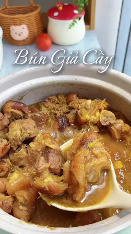 Nấu bún giả cầy cho mật mía hay nghệ thế các bác #giacay #bungiacay #cooking #venhaancom #nuocmaumatmiabuphuong 