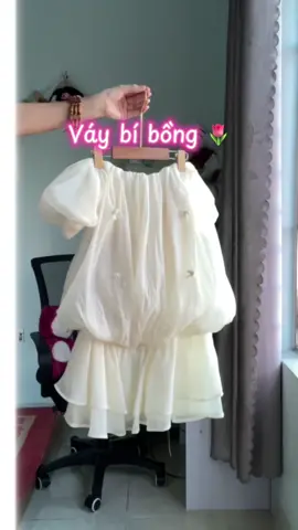 Chất voan mềmmmmmm, ui siêu sinh không còn gì để tả ấy #vayxinh #thoitrang #myoutfit #venusoutfits #xuhuong 