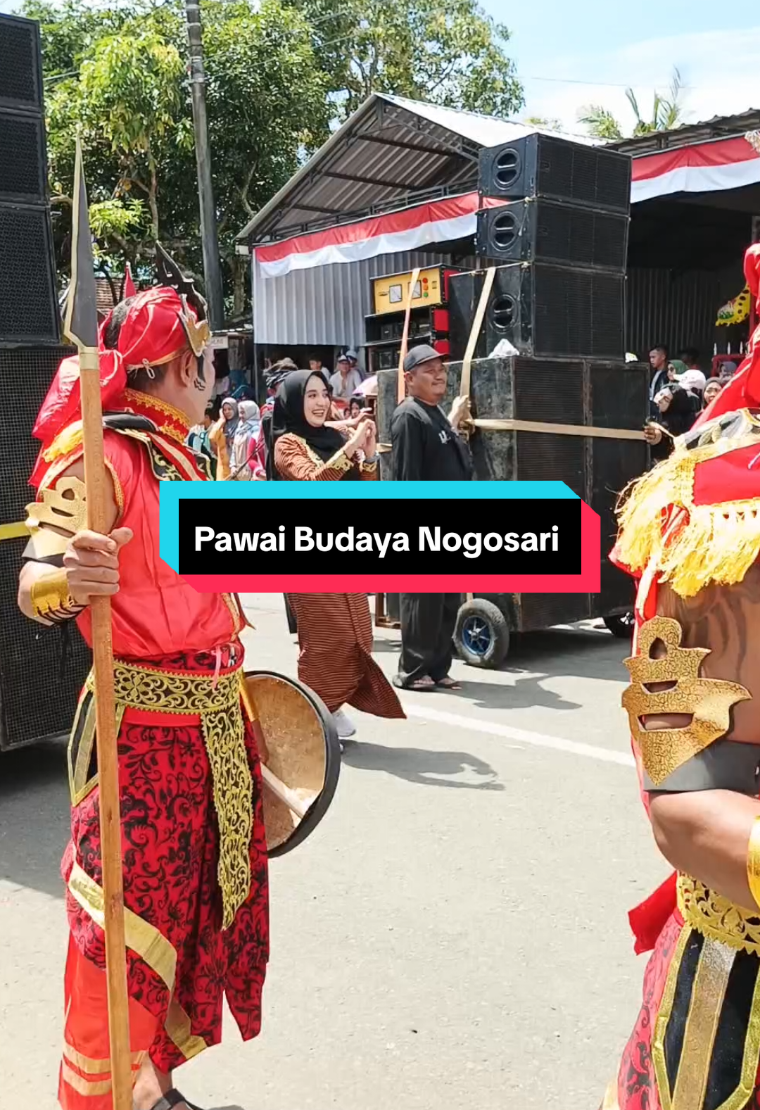 Pawai budaya Kecamatan Ngadirojo Pacitan dalam rangka peringatan HUT RI ke-80 peserta Desa Nogosari #ModalKontenDoang #SatuKontenTiapHari #pawaibudaya #fyp #creatorsearchinsights 