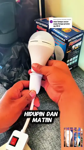 Membalas @Desniaty Jambak #lampumitsuyama #lampusensoruv #lampusensormitsuyama #lampuotomatis #lampusensor 