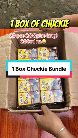 1 box ng chuckie 20 pcs na 2OO plusss nalang ngayon😱😭😭 #chuckie #chuckiebundle #nestlechuckie #kidsbaon #chuckiechocolatedrink 