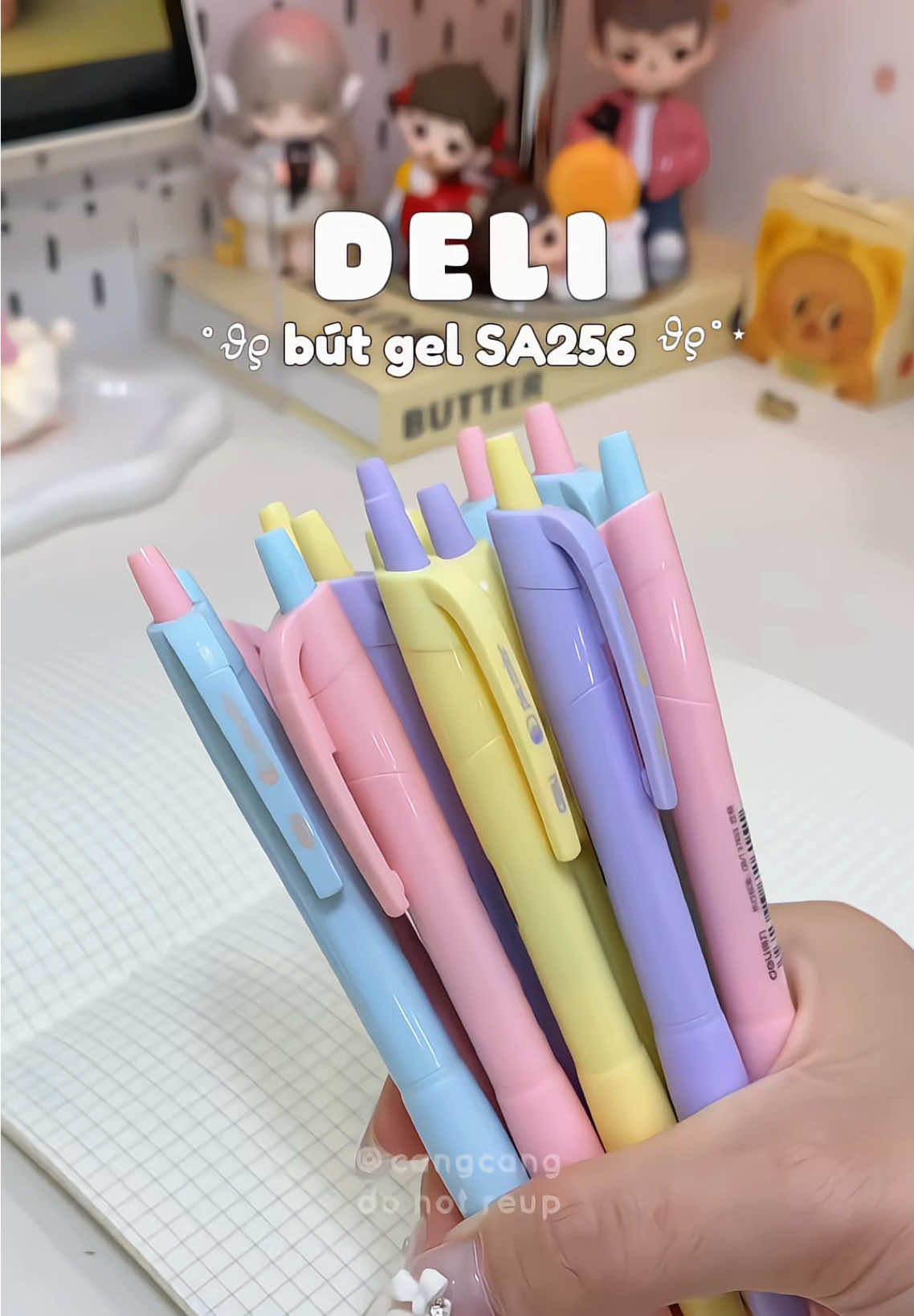 Đang mua 1 được tặng 1 đó mấy bà #butgel #butgelhocsinh #butgelkhonhanh #DELI #viral 