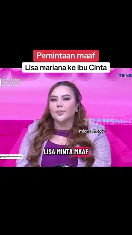 Permintaan maaf Lisa mariana kepada ibu Cinta istri Ridwan kamil @lisamarianareal #lisamariana #ridwankamil #tesdna #ataliaridwankamil #fyp 